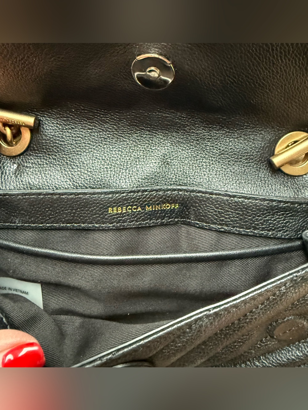 Rebecca Minkoff Edie Small Leather Crossbody Bag - Picture 8 of 16